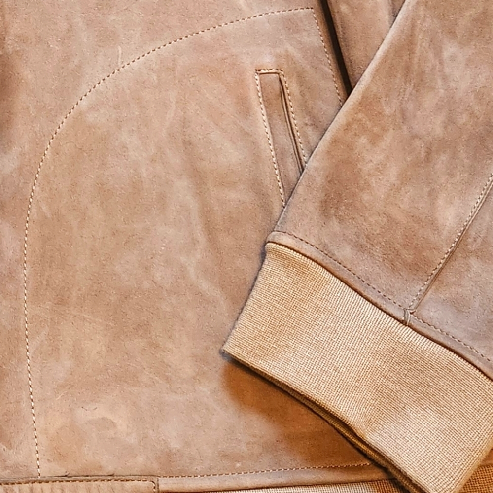 Allen Edmonds Gray Suede Jacket